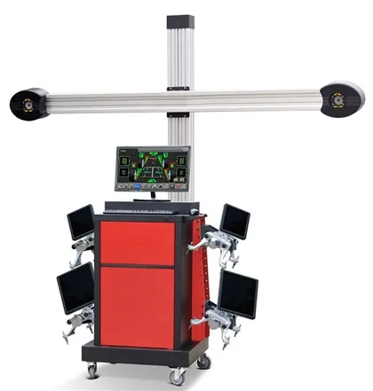 Attrezzatura per l'allineamento delle quattro ruote